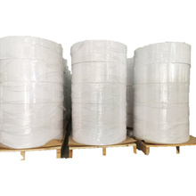 Coated art paper raw material supplier adhesive thermal label material jumbo rolls